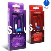 Resim Acl Kablolu Kulakiçi Kulaklık K1-41 