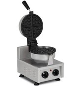 Resim Wfl11.e12 Zamanlayıcılı Amerikan Tekli Waffle Makinesi, Elektrikli 