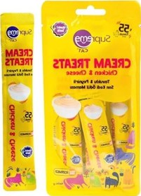Resim Tavuklu Ve Peynirli Sıvı Kedi Ödül Maması, 4 X 14 Gr 0.75 LT - 2.5 LT - 12 KG 