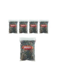 Resim Ekoset Renkli Paket Para Lastiği Karışık 6 Renk 70 MM 5000 Adet 