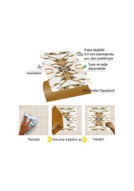 Resim Tink Kendinden Yapışkanlı Mermer 03 Desenli Pvc Karo 30x30 Cm 