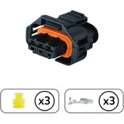 Resim Bosch Map Sensör Soketi 3 Pin Kablosuz 