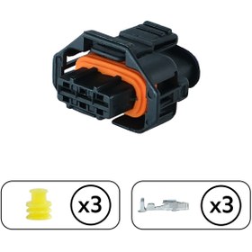 Resim Bosch Map Sensör Soketi 3 Pin Kablosuz 