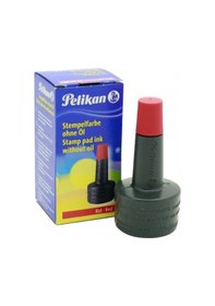 Resim Gençlikkırtasiye Pelikan Istampa Mürekkebi 28 Ml Kırmızı 