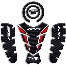 Resim Yamaha R6 Tank Pad Set 01 