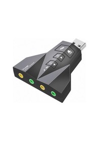 Resim Hytech HY-U710 7.1 USB Ses Kartı 
