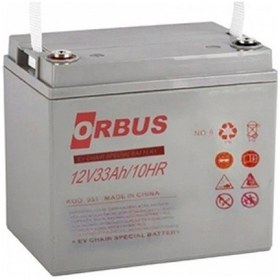 Resim Orbus 12v 33ah Engelli Bakımsız Tip Karbon Jel Akü 