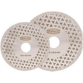 Resim Tomax Elektrolize Elmas Kesici 115 MM 