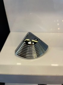 Resim Shell Metal Kulp 64mm Krom Dolap Kapak Tv Ünite Mutfak Modern Çekmece Mobilya Kulbu Komidin 