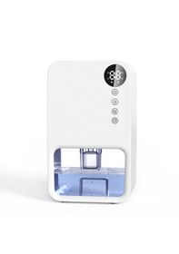 Resim Mini Nem Alma Cihazı - Günde 300ml, 1.1l Hazneli, Led Işıklı - Tüm Odalar İçin - Beyaz 