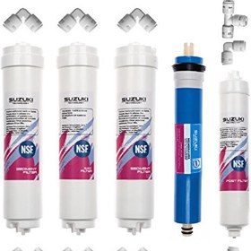 Resim Sulook Suzuki Technology 12" Kapalı Kasa Su Arıtma Cihazı Tam Set (5 Filtre) 