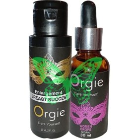 Resim L.orgie 60 ml Kadına Özel Geliştirilmiş Göğüsşekillendirme Memliftbakım Kremi+ Kadınlara Özel Uyarıcıdamla 