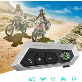 Resim Özgürce Yüksek Kaliteli Motosiklet Bluetooth Kulaklık Kask Intercom Çiftli Bağlantı 