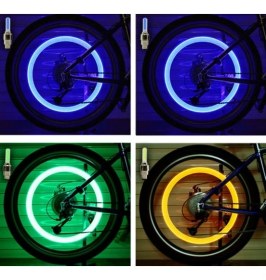 Resim Loggia Bisiklet Işıklı Sibop Kapağı (2 Adet) 