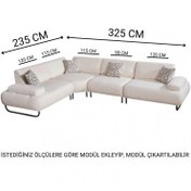 Resim Luxehome Simay Sehpasız Köşe Koltuk 