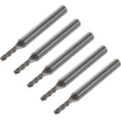 Resim 5pcs 3mm × 6mm × 12MM × 60MM 4 Flüt Hss Al End Frezelleme Kesici Aracı (Yurt Dışından) 