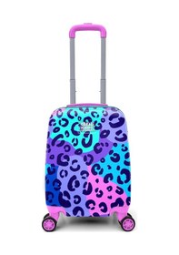 Resim Coral High Kids Leopar Desenli Çocuk Valizi 16787 