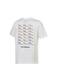 Resim New Balance Unt3409-wt Unisex Spor Tişört 001 