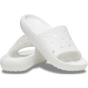 Resim Unisex Classic Slide V2 Terlik - Beyaz White 