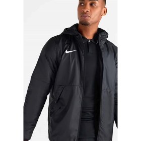 Resim Nike Therma Repel Park Erkek Rüzgarlık İçi Polarlı Spor Mont Siyah CW6157-010 v2 