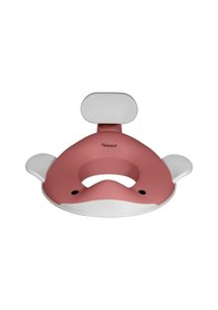 Resim Balina Tasarımlı Çocuk Klozet Adaptörü Kaymaz, Ergonomik, Zararsız Malzeme Koyu Pembe 