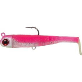 Resim Seabor Lily Shad 2+1 12cm 100gr Silikon Yem Renk : Pink Uv 