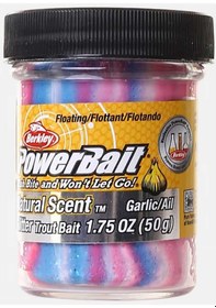 Resim Berkley PowerBait Doğal Kokulu Glitter (Simli) Alabalık Hamuru - Captain America 