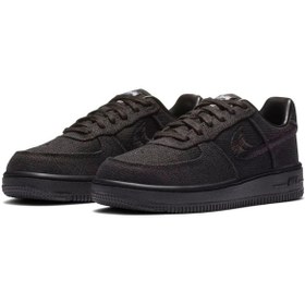 Resim Nike Air Force 1 Stussy Çocuk Spor Ayakkabı Dd1578-001 Siyah 