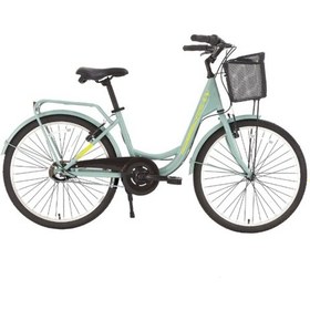 Resim Bisan Sorrento Şehir Bisikleti 36 Cm V 24 Jant 3 Vites Çağla Yeşili Sarı Çağla Yeşili - Sarı Çok Renkli 