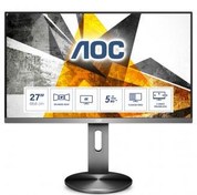 Resim Aoc 27" U2790PQU Ips Qhd 5Ms 60Hz Hdmi Dp 
