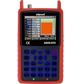 Resim Alpsat As06-stc Satfinder 6 Hd Slim Görüntülü Uydu Bulucu-ahd Test Cihazı 