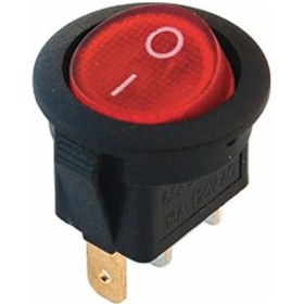 Resim Lockway Ic-131a Yuvarlak Işıklı Anahtar 50 Adet 