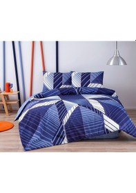 Resim Tac Silva Tek Kişilik Nevresim Takımı Lacivert (553839235) Lacivert 