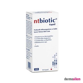 Resim Assos Ntbiotic Probiyotik+Prebiyotik 90 Kapsül 