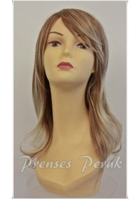 Resim Sentetik Peruk Isıya Dayanıklı Katlı 