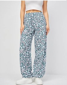 Resim Nnp Lastikli Ev Şalvarları 425321543 Yeşil 