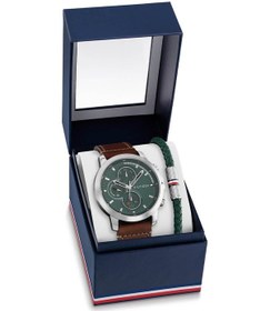 Resim Tommy Hilfiger Th2770154 Erkek Kol Saati Ve Bileklik Seti 
