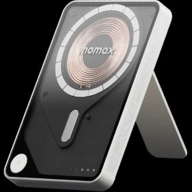 Resim Momax 1-Power x Pro 5000Mah Dahili Usb-C Kablolu Manyetik Kablosuz Powerbank Siyah 