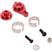 Resim Dianziye Kırmızı Metal Servo Koruyucu Kolu 25t - Wltoys 12428, 12423 Ve Fy03 Rc Araçları İçin Uyumlu Parça 