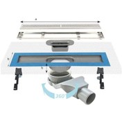 Resim Sukar Duş Kanalı Line 2 Plaın Izgara 80 Cm 1154-1038023-01 