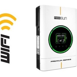 Resim Mexxsun - İnges 48 Volt 6 Kw Akıllı Premıum Inverter - 6000 Watt Mppt Invertor Wi-fi Dual Output 