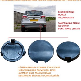 Resim Ford Kuga Arka Tampon Çeki Demir Kapağı 2013-2020 Arası 