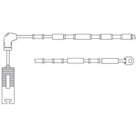 Resim DELPHI LZ0151 Fren Balata Fişi Arka Bmw 3 E46 Bmw 5 E34 