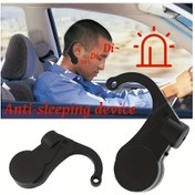 Resim Fochsia Siyah Sürücü Uyku Önleyici Uyarı Cihazı Güvenli Sürüş İçin Şoför Uyanıklık Alarmı 