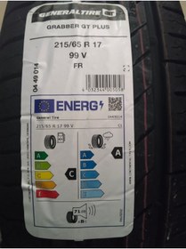 Resim GENERAL 215/65R17 99V FR GRABBERR GT PLUS GENERAL 4X4 SUV LASTİĞİ 2024 ÜRETİM 