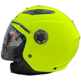 Resim Free-M FR-205 Çocuk Yarım Kask Sarı 