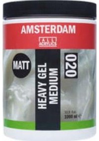Resim Talens Amsterdam Heavy Gel Medium Matt 020 1000Ml 