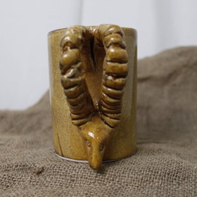 Resim Koç Başlı Kulp Kahve Kupası 