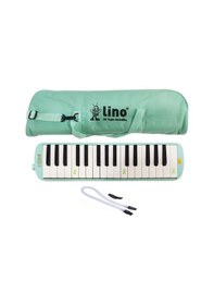 Resim Lino Melodika 32 Tuşlu Bez Çanta Pastel Yeşil 