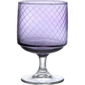 Resim Paşabahçe Şarap Kadehi Mor Tekli 300 cc 
